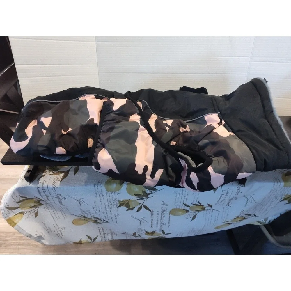 Iecoii Extra‎ Warm Dog Coat- Reflective Adjustable Jacket X LARGE